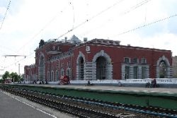Ж/д вокзал в Курске
